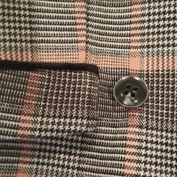 NWT Free People Houndstooth Vest Velvet details XS - Picture 10 of 10